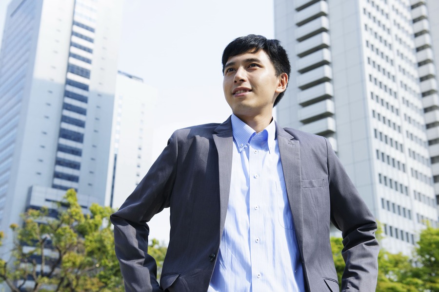 商社で勤める男性